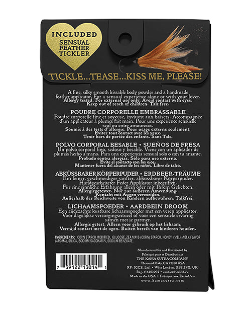 Kama Sutra Honey Dust - 1 oz Raspberry Kiss by Eldorado Trading Company