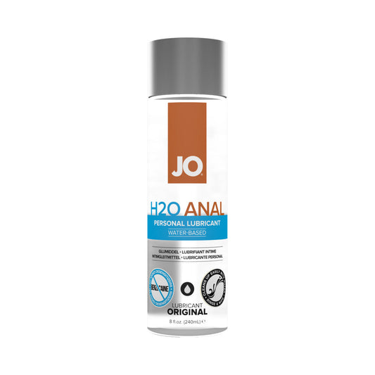 JO H2O Anal Original Water-Based Lubricant 8 oz. by System Jo