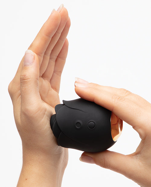 Fifty Shades of Grey Hearts &amp; Flowers Rose Vibrator - Black