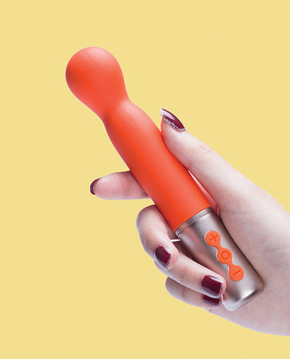 The Naughty Collection Interchangeable Heads Vibrator - Coral Bundle by Eldorado Trading Company