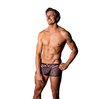 Love Star Short w/Ring - Purple MD by Comme ci comme ca