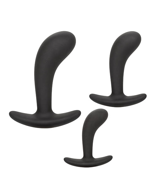 Silicone Anal Training Prostate Kit - Black by Eldorado Trading Company