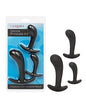 Silicone Anal Training Prostate Kit - Black by Eldorado Trading Company