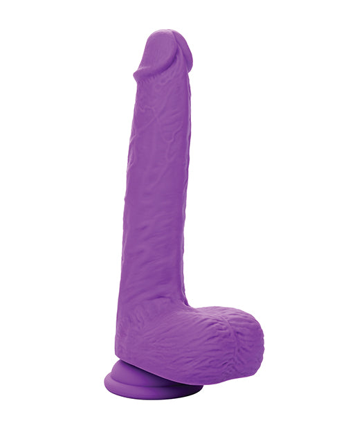 Silicone Studs Rechargeable Gyrating &amp; Thrusting Vibrator - Purple by Eldorado Trading Company