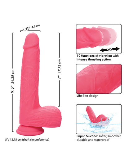 Silicone Studs Rechargeable Rumbling &amp; Thrusting Vibrator by Eldorado Trading Company