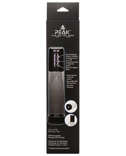 Peak Silicone Rechargeable Pump by Eldorado Trading Company
