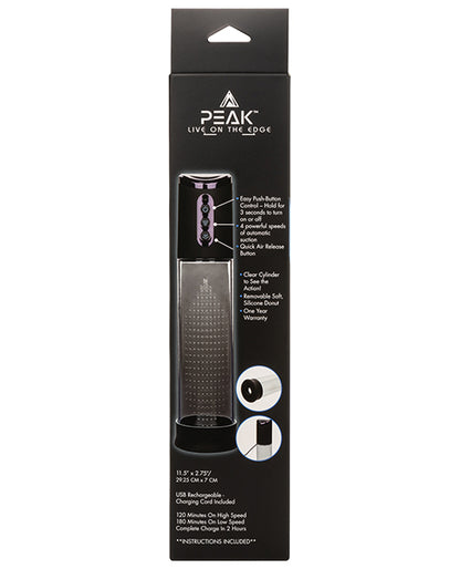 Peak Silicone Rechargeable Pump by Eldorado Trading Company