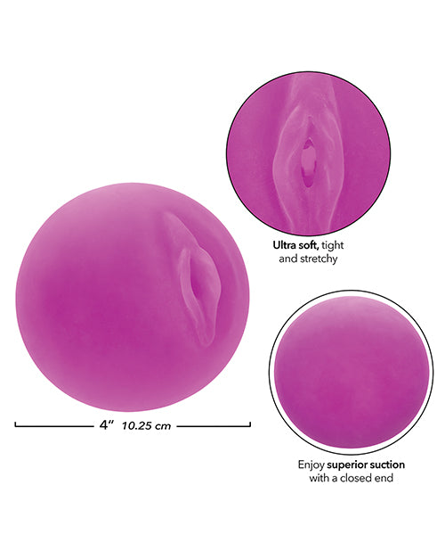 Pop Sock! Pussy Ball Masturbator - Purple by Eldorado Trading Company