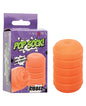 Pop Sock! Ribbed Masturbator - Orange