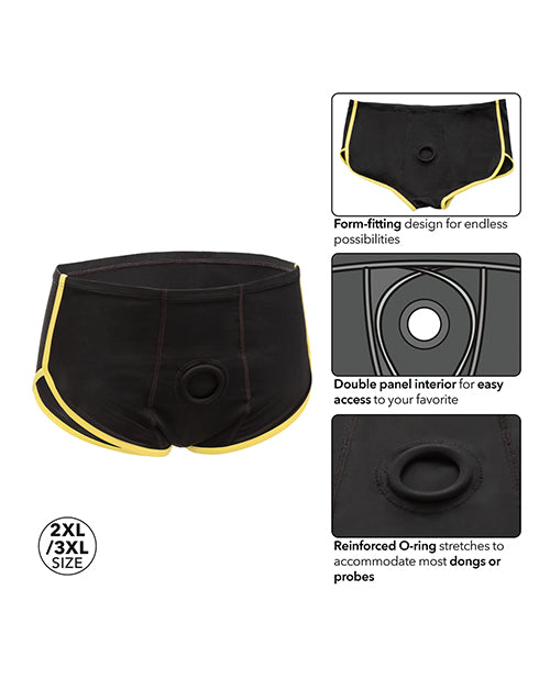 Boundless Boxer Brief - Black/Yellow 2XL/3XL by Eldorado Trading Company