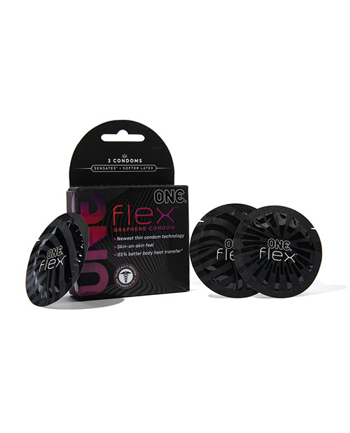 One Flex Ultra-Thin Condoms - Pack of 3 by Eldorado Trading Company