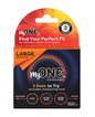 My One Large Sampler Condoms - Pack of 3 by Eldorado Trading Company