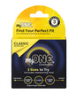 My One Classic Sampler Condoms - Pack of 3 by Eldorado Trading Company
