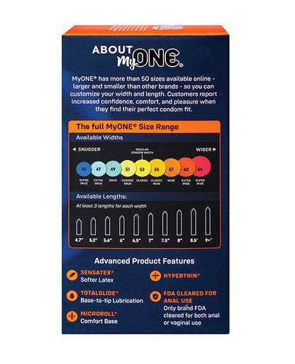 My One Extra Wide Condoms - Pack of 10 by Eldorado Trading Company