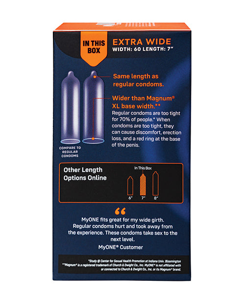 My One Extra Wide Condoms - Pack of 10 by Eldorado Trading Company