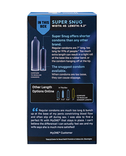 My One Super Snug Condoms - Pack of 10 by Eldorado Trading Company