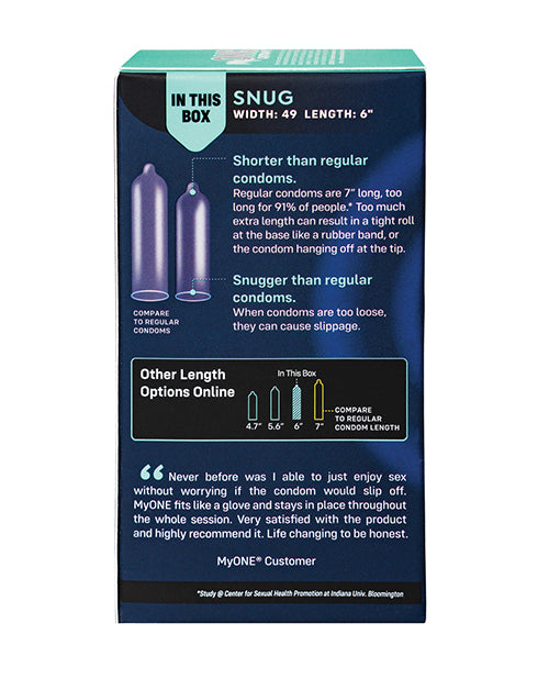 My One Snug Condoms - Pack of 10 by Eldorado Trading Company