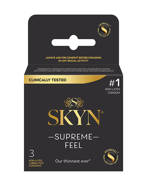 Lifestyles SKYN Supreme Feel Condoms - Pack of 3 by Eldorado Trading Company