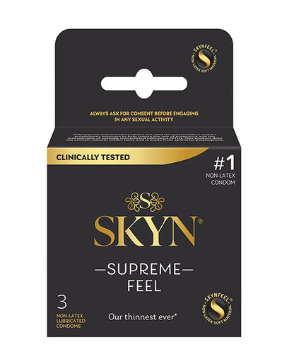Lifestyles SKYN Supreme Feel Condoms - Pack of 3 by Eldorado Trading Company