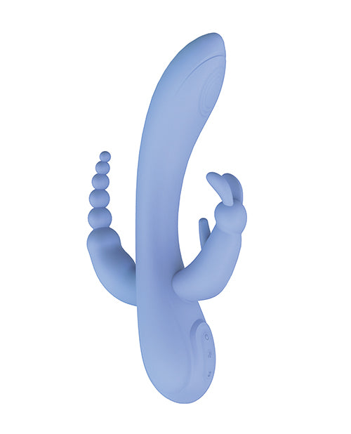The Beat Trifecta Massager - Violet by Eldorado Trading Company