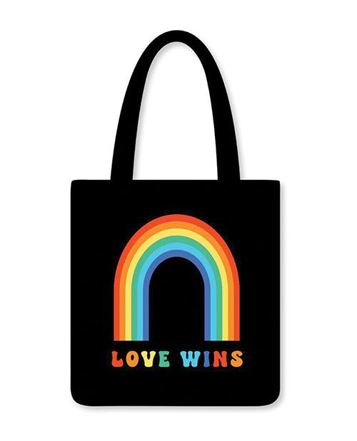 Love Wins Reusable Tote - Multi Color by Eldorado Trading Company