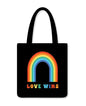 Love Wins Reusable Tote - Multi Color by Eldorado Trading Company