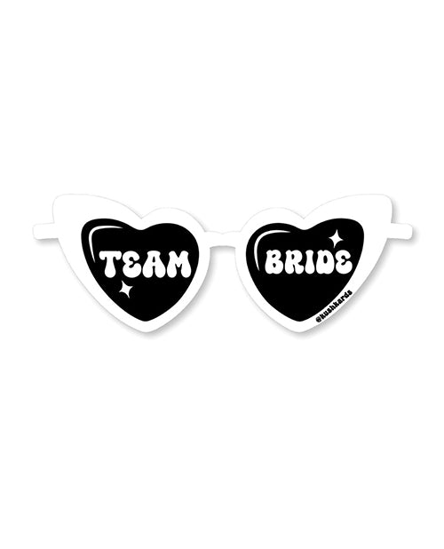 Team Bride Sticker - Pack of 3 by Eldorado Trading Company