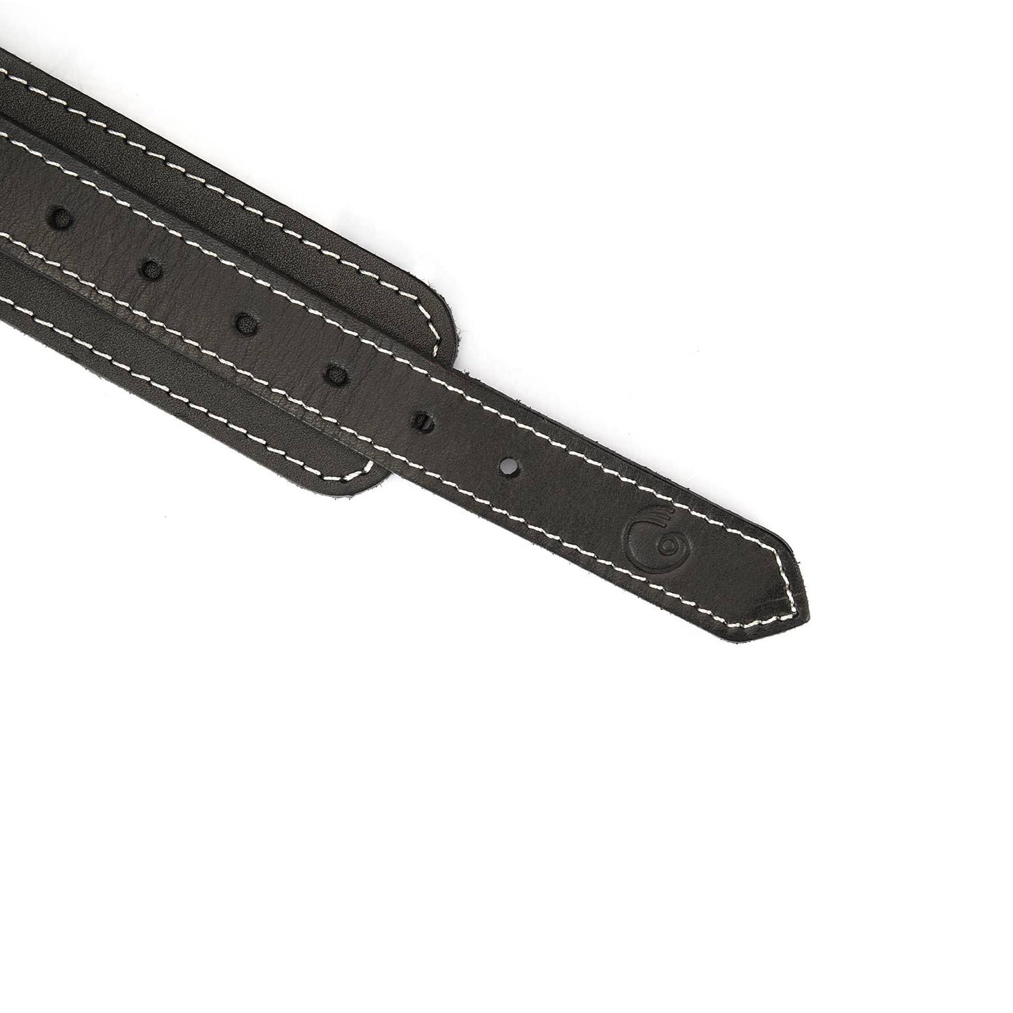 Thick Leather Wrist Cuffs