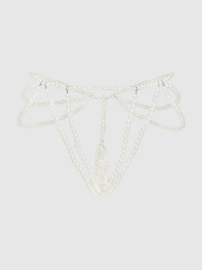 PEARL DRAPED PANTY