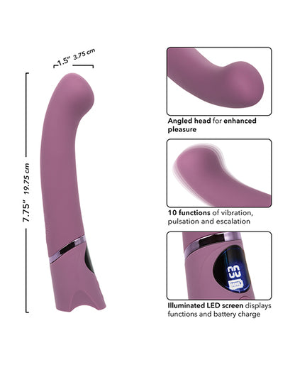 Orgasmatron Digital G-Wand Vibrator - Purple by Eldorado Trading Company