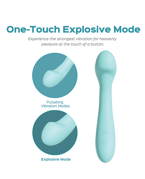 Delyte G-Spot Vibrator - Mint Green by Eldorado Trading Company