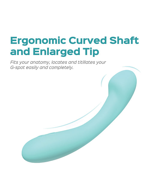 Delyte G-Spot Vibrator - Mint Green by Eldorado Trading Company