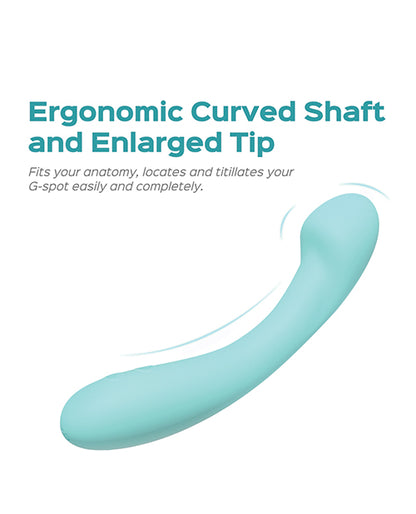 Delyte G-Spot Vibrator - Mint Green by Eldorado Trading Company
