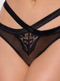 NATASHA LACE & MESH STRAPPY HIPSTER