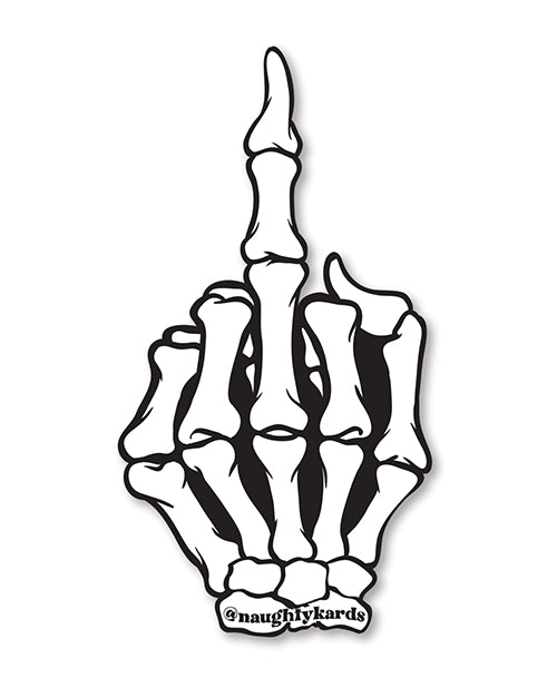 Halloween Rip Fucks Greeting Card w/Sticker by Eldorado Trading Company