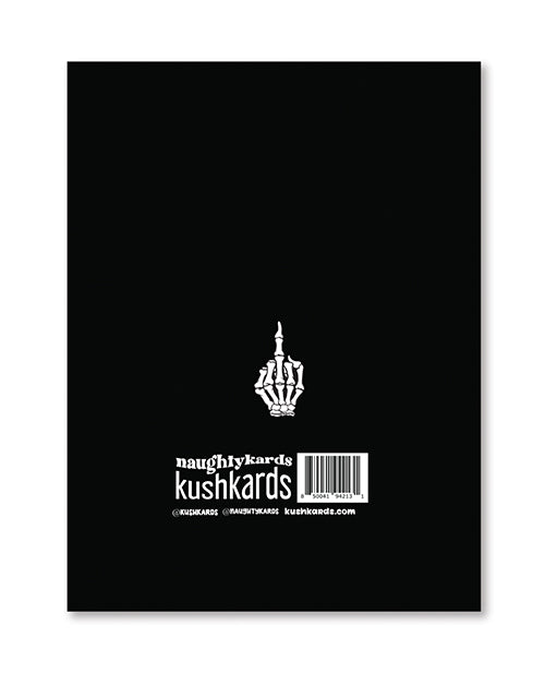 Halloween Rip Fucks Greeting Card w/Sticker by Eldorado Trading Company