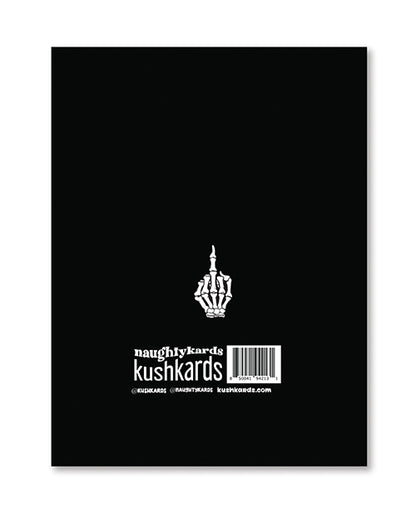 Halloween Rip Fucks Greeting Card w/Sticker by Eldorado Trading Company