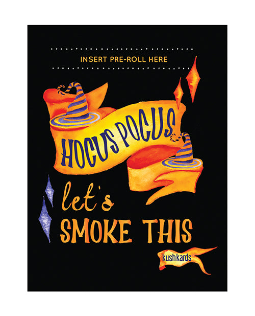 Halloween Hocus Pocus Greeting Card w/Matchbook by Eldorado Trading Company
