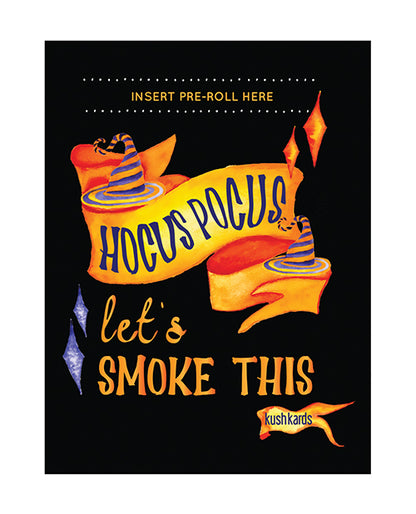 Halloween Hocus Pocus Greeting Card w/Matchbook by Eldorado Trading Company