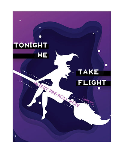 Halloween Take Flight Greeting Card w/Matchbook by Eldorado Trading Company