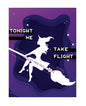 Halloween Take Flight Greeting Card w/Matchbook by Eldorado Trading Company