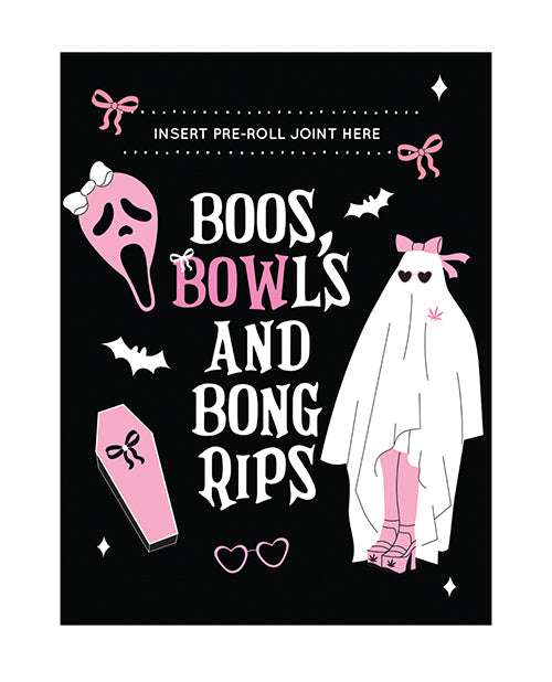 Halloween Boo's Greeting Card w/Matchbook by Eldorado Trading Company
