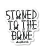 Halloween Stoned to the Bone Sticker - Pack of 3 by Eldorado Trading Company