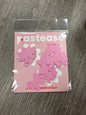 Pastease Mini Faux Leather Bows - Baby Pink Pack of 8 by Pastease