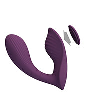 Pretty Love Franz Magnetic App-Controlled Panty Vibe - Purple by Eldorado Trading Company