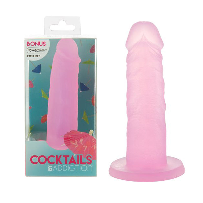 Addiction Cocktails Silicone Purple Cosmo W/Power Bullet by BMS Factory