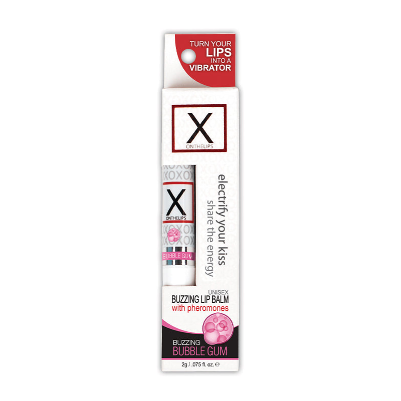 Sensuva X On The Lips Buzzing Lip Balm Bubble Gum by Sensuva