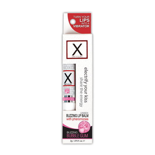 Sensuva X On The Lips Buzzing Lip Balm Bubble Gum by Sensuva