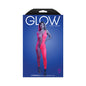 Fantasy Lingerie Glow Hyperdrive UV Reactive Rhinestone Bodystocking O/S