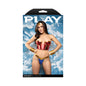 Fantasy Lingerie Play Rope Me In 6-Piece Costume Set S/M